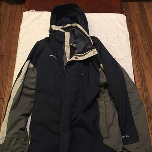 Columbia Vertex 2-in-1 ski jacket w/ fleece liner